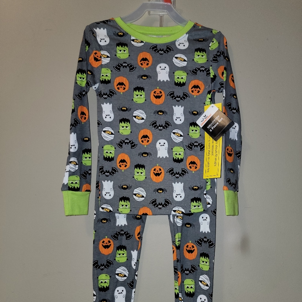 Boys Halloween Pajamas  2 piece